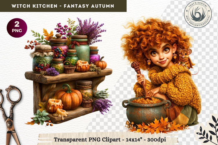 Witch Cauldron Clipart Image 6