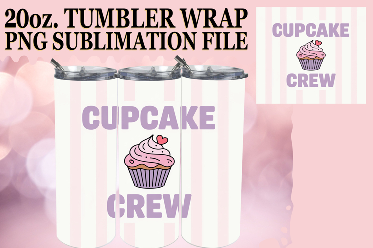 RADIANT SPIRITS 20oz TUMBLER WRAP, Retro Food