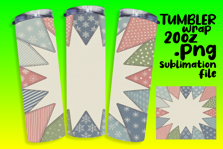 ELEGANT 20oz Tumbler PNG Design , Christmas