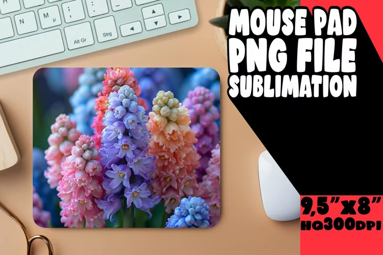 Bloom Burst: Bloom Mouse Pad