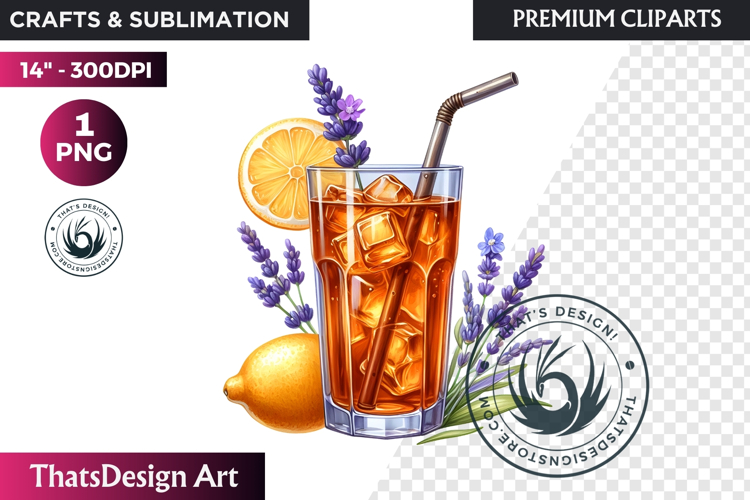 Lavender Clipart PNG, French Country Botanical sublimation