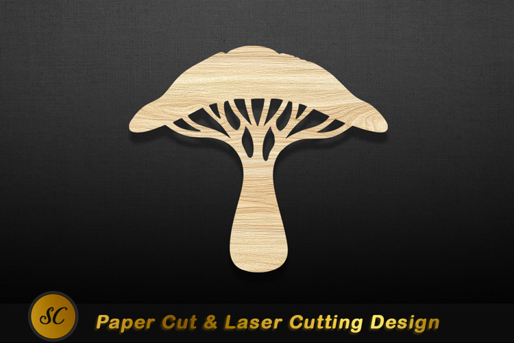 Mushroom Silhouette Image 17