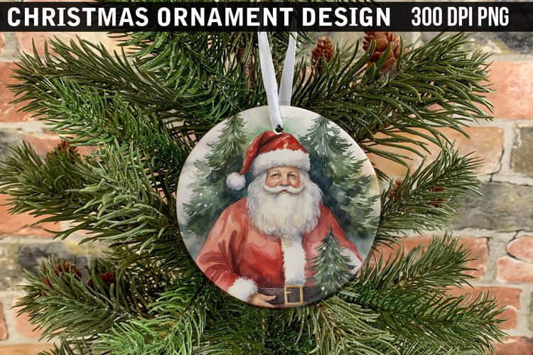 Christmas Ornament Sublimation PNG Design