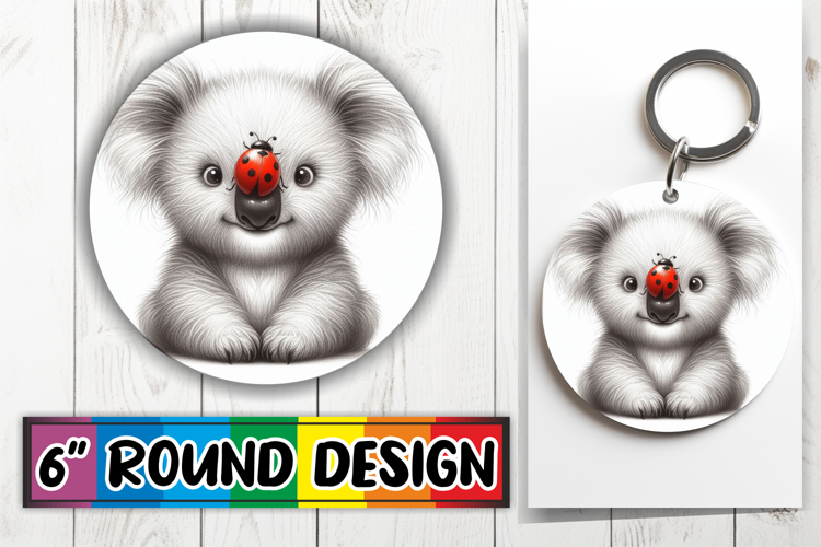 Radiant Sublimation Ornaments PNG, Cute Animals