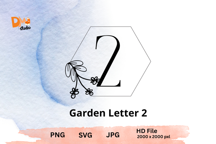 Garden Letter Monogram