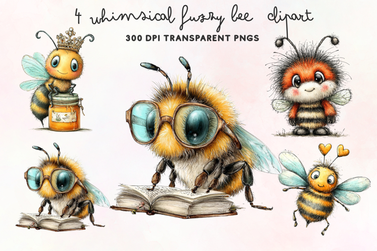 Honey Bee Clipart Image 3