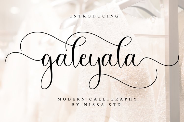 Galeyala Script example image 1