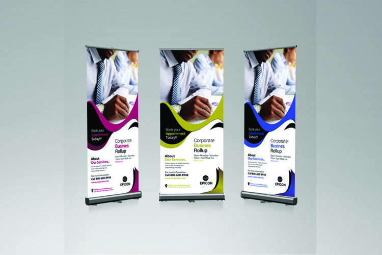 corporate roll-up banner example image 1