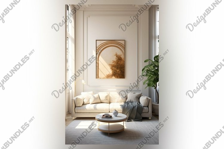 Interior of Italian Living Room 241
