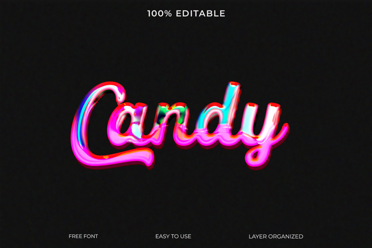 Candy Text Effect Image 8