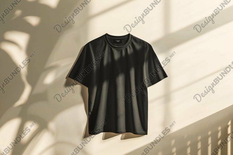 Black Tshirt Mockup