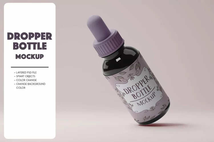 Dropper Bottle Mockup