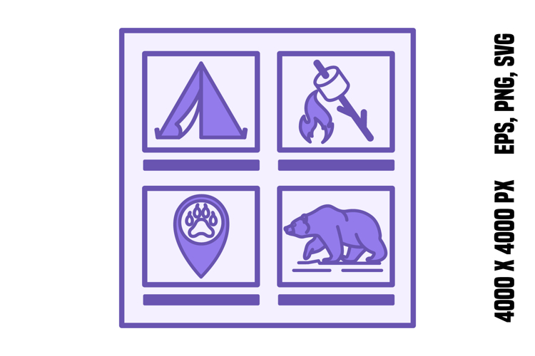 Colored Storyboard Icon