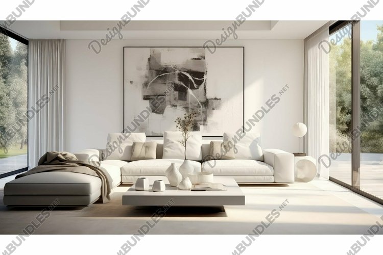 minimalist style interior background example image 1