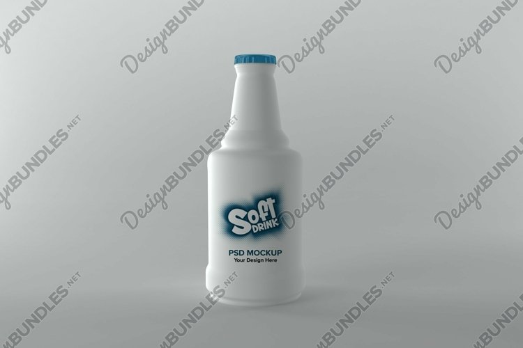 Soft Drink Bottle Mockup