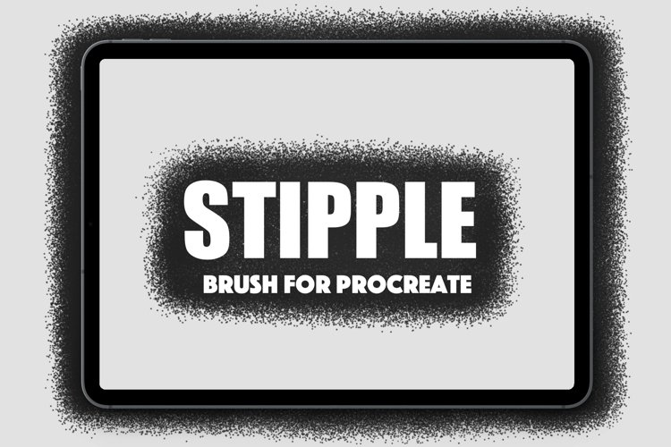 Stipple Procreate Brush