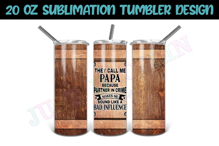 20oz Sublimation Tumbler Design