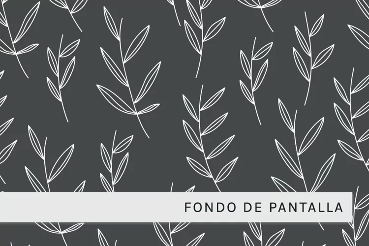 Pattern de Flores Minimalista