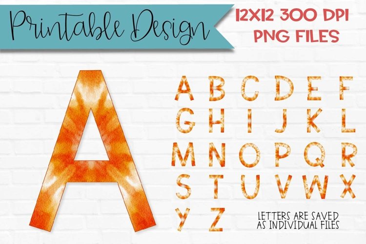 Sublimation Alphabet Image 14