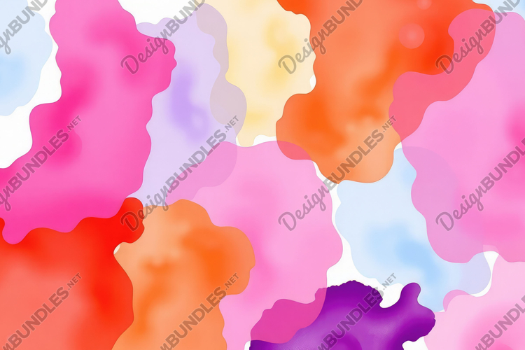 Colorful Watercolor Background