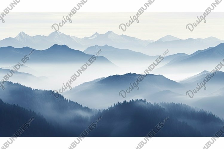 majestic blue and grey