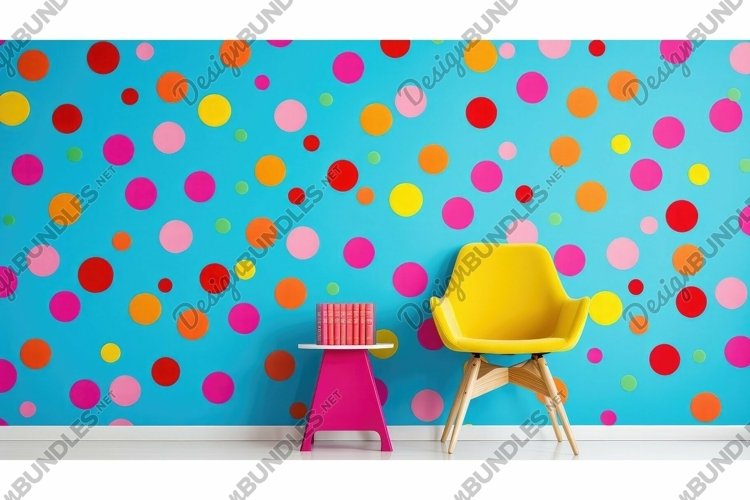 design wallpaper dots background example image 1