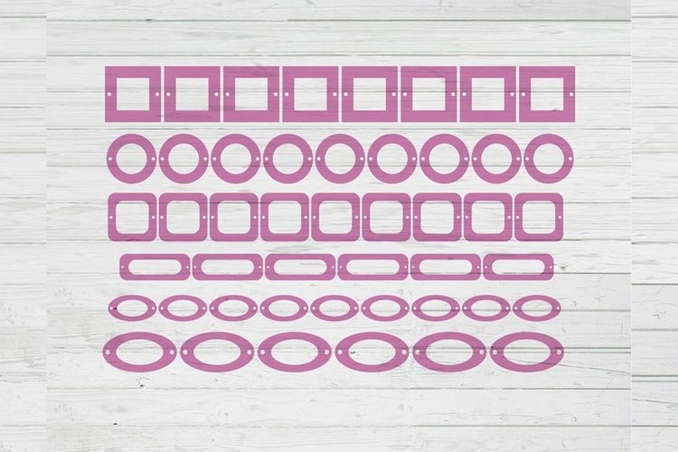 Pattern bracelets template dxf svg png ai files