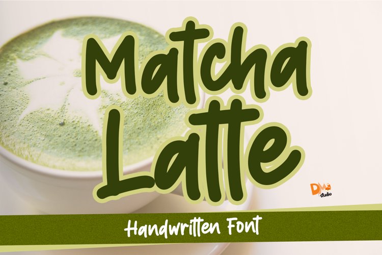 Matcha Latte - Handwritten Font example image 1