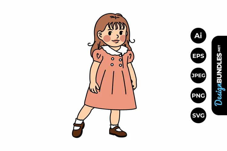 Little Girl Illustrations
