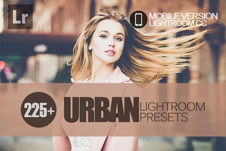 225 Urban Lightroom Mobile bundle Presets example image 1