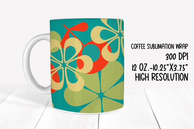 Coffee Mug Sublimation Wrap example image 1
