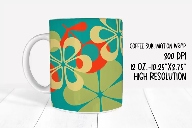 Coffee Mug Sublimation Wrap