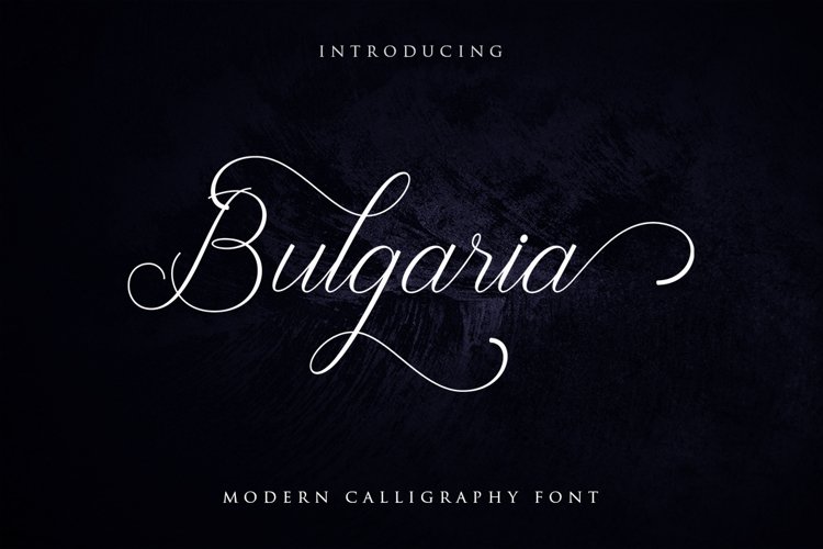 Bulgaria Font