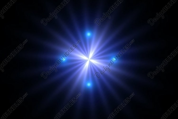 Colorful light glow - high resolution 100 (1741036)