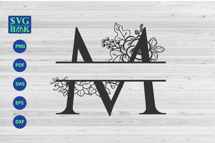 Free Free 152 Floral Letter M Svg SVG PNG EPS DXF File