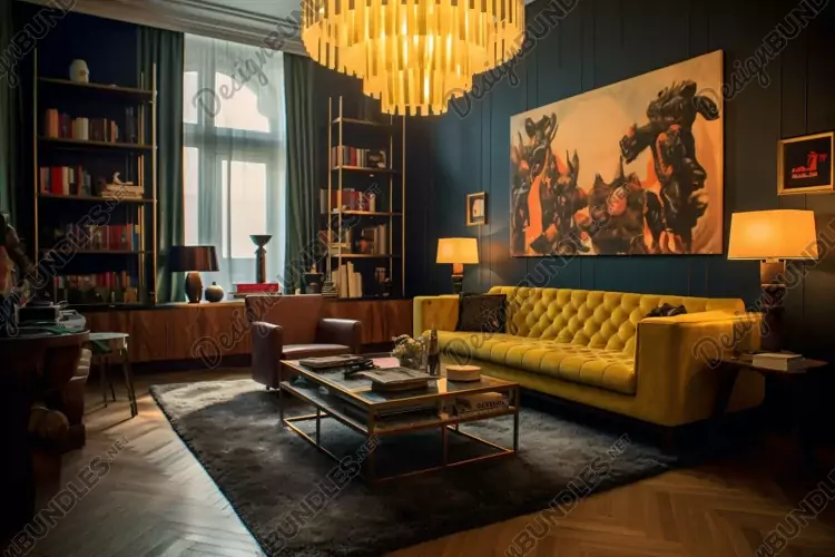 Elegance Redefined An Italian Living Room Oasis 568