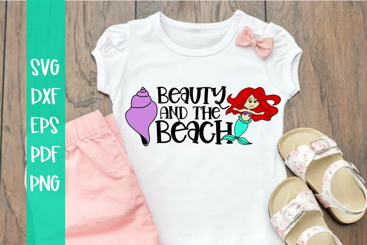 Beauty and the Beach SVG