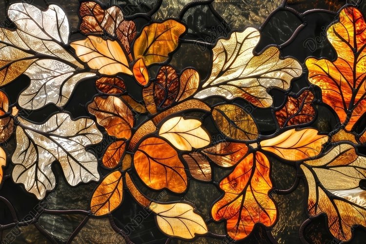Stained Glass Texture Image 19