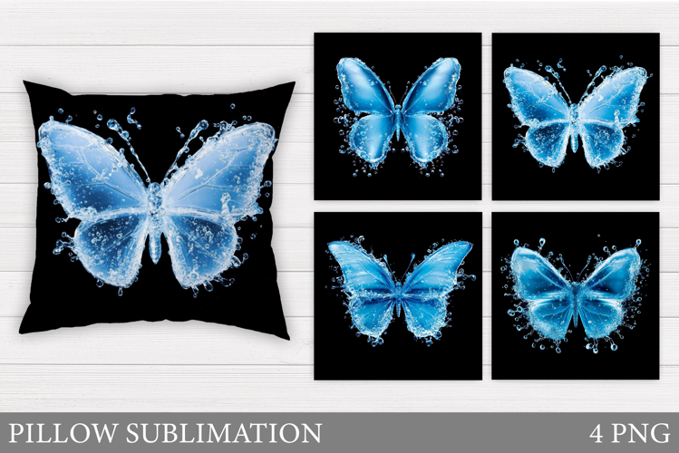 Butterfly Sublimation. Butterfly Pillow Design