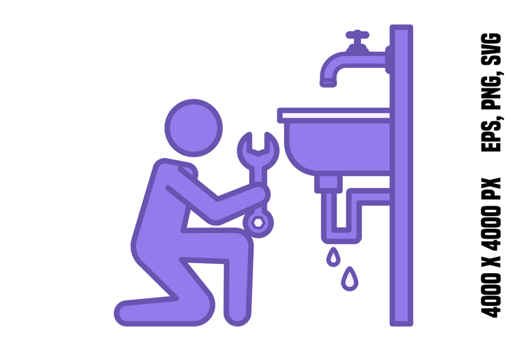 Colored Repairing Icon