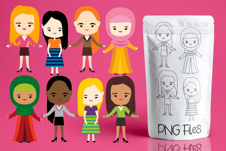 Woman Clipart Image 13