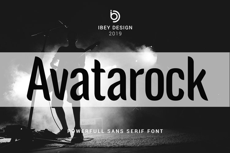 Avatarock - Modern Font example image 1