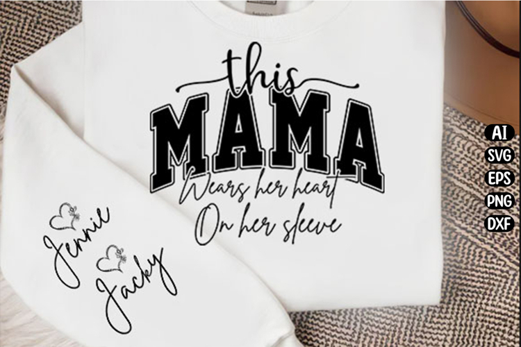 Custom This Mama Wears Svg Design