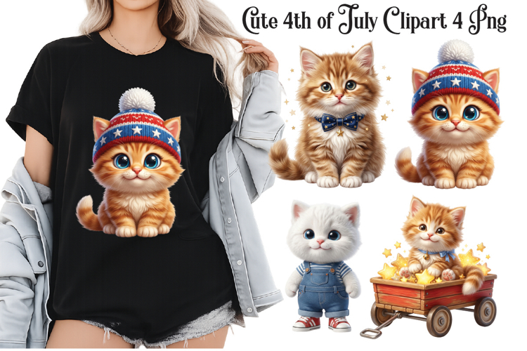 Cute 4th of July Clipart Png