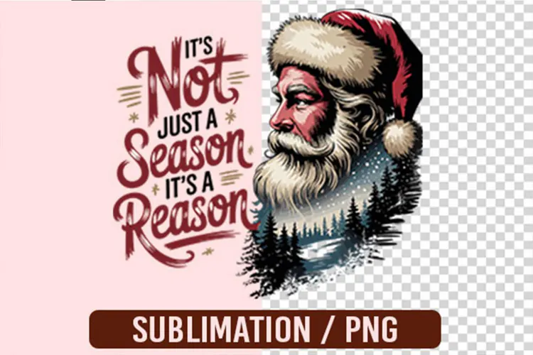 Trendy Striped Xmas Sublimation