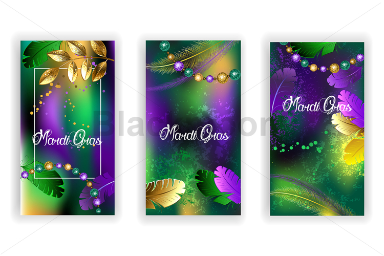 Mardi Gras flyers