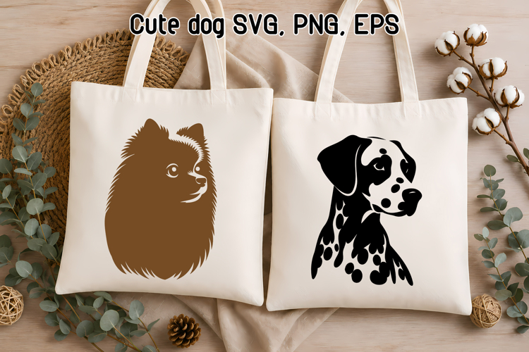 Peeking Cute Dog SVG | Cute Animal SVG