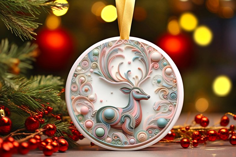 Christmas Ornament Clipart Image 24