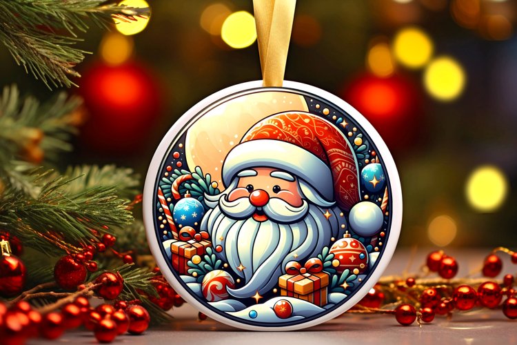 Christmas Ornament Clipart Image 24