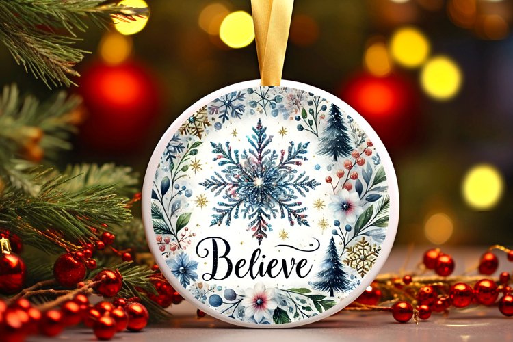 Christmas Ornament Clipart Image 23